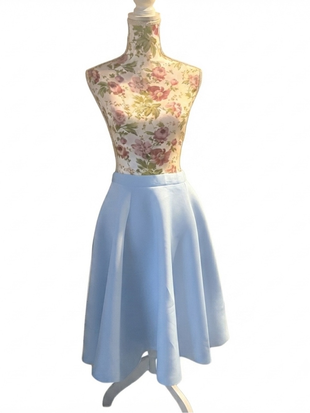 Fashion to Figure Elegant light blue Women's Circle Skirt!